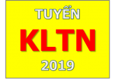 TUYỂN SV THỰC HIỆN KLTN ĐỢT 2 - 2019
