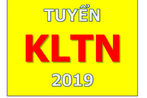 TUYỂN SV THỰC HIỆN KLTN ĐỢT 2 - 2019