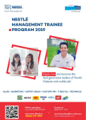 Nestlé Management Trainee 2019 – Quản Trị Viên Tập Sự Nestlé 2019