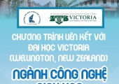 Hội thảo chương trình liên kết với Đại học Victoria, New Zealand dành cho ngành Công nghệ Sinh học 2019