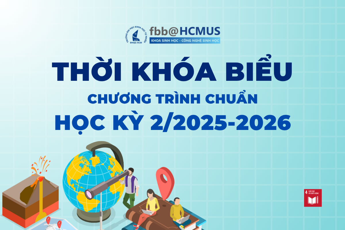 THỜI KHÓA BIỂU HỌC KỲ 2/2025-2026 CHƯƠNG TRÌNH CHUẨN