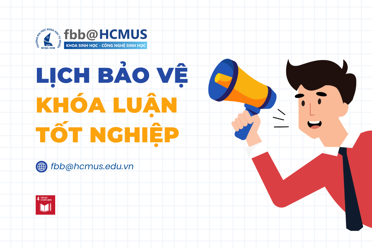 LỊCH BẢO VỆ KHOÁ LUẬN TỐT NGHIỆP - CHƯƠNG TRÌNH CHUẨN - HỌC KỲ 2 NĂM HỌC 2025-2026