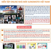 Chương trình kiến tập online Nhà máy Ajinomoto Việt Nam